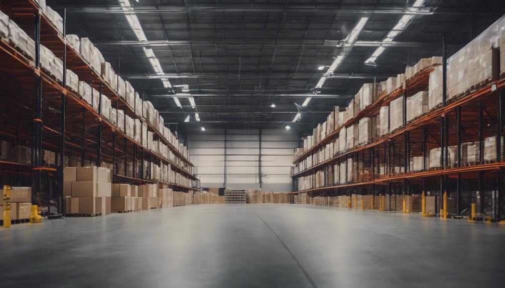 Steel Warehouse Facility Design and Space Utilization