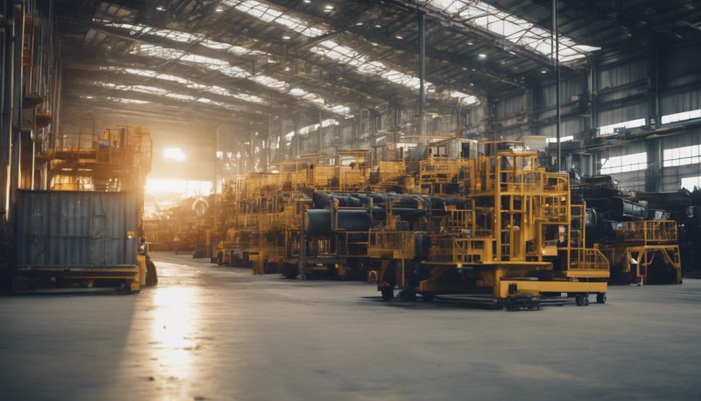steel production factory details