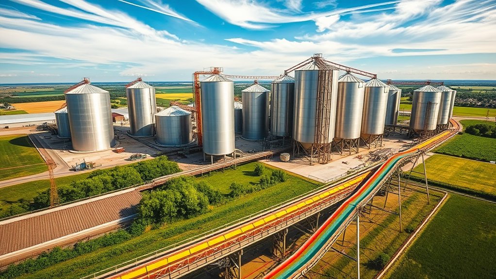 Innovations in Bulk Storage Silos: Enhancing Storage Solutions for Various Industries