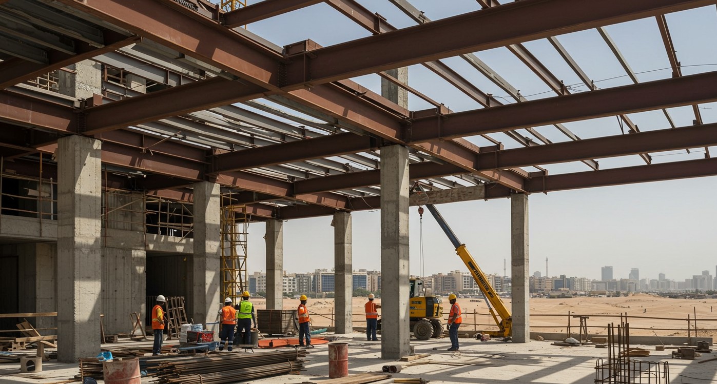 How Structural Steel Supports Modern Construction Projects in Saudi Arabia?