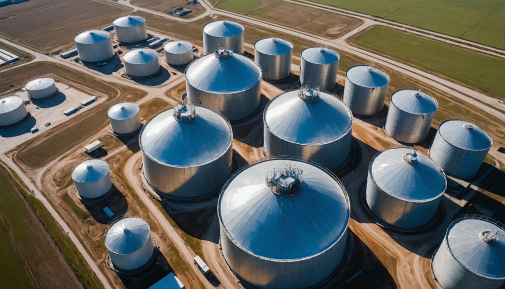 Types of Bulk Storage Silos: Welded, Bolted, Spiral & Concrete Options