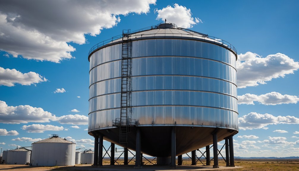 stainless steel water storage tanks