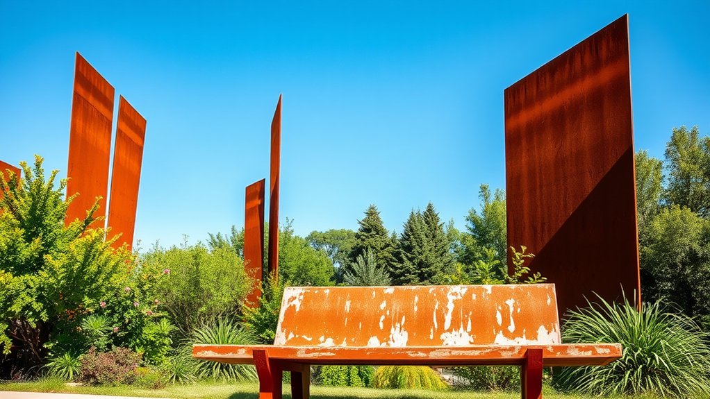 Why Corten Steel Is the Ideal Choice for Outdoor Design?