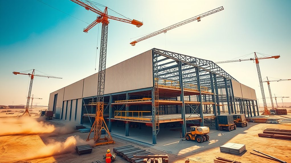 Warehouse Construction in Saudi Arabia: AFCO Steel's End-to-End Solutions