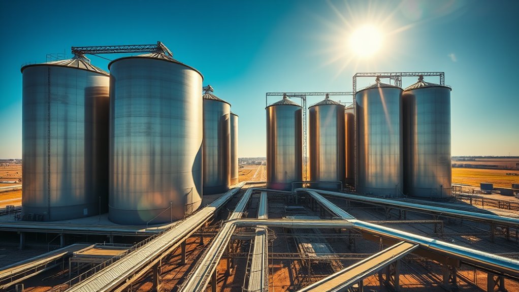 How Do Bulk Storage Silos Work?