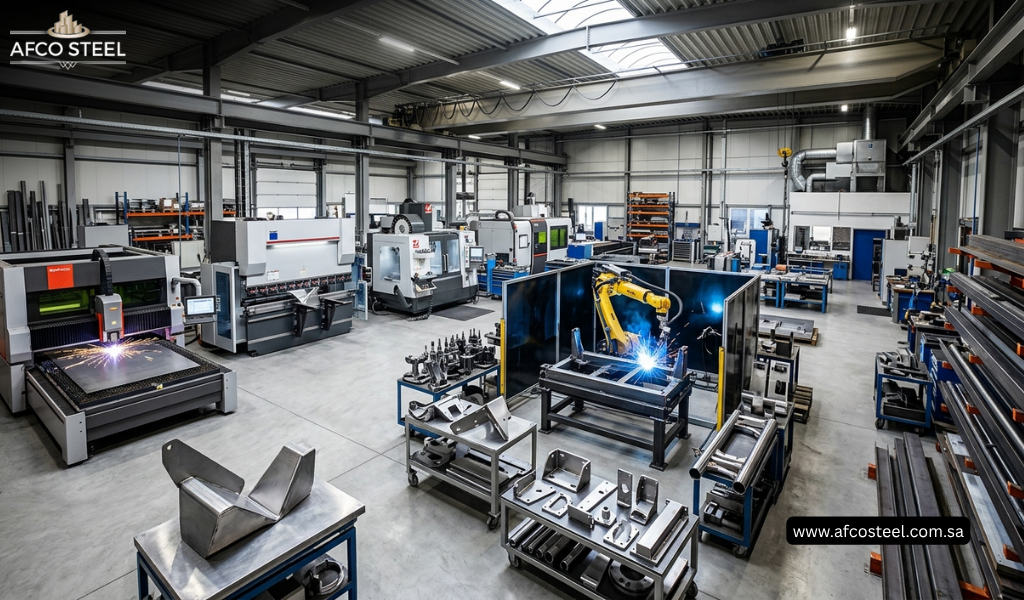 How Modern Metal Fabrication Technology Is Transforming Saudi Arabia's Construction Industry?