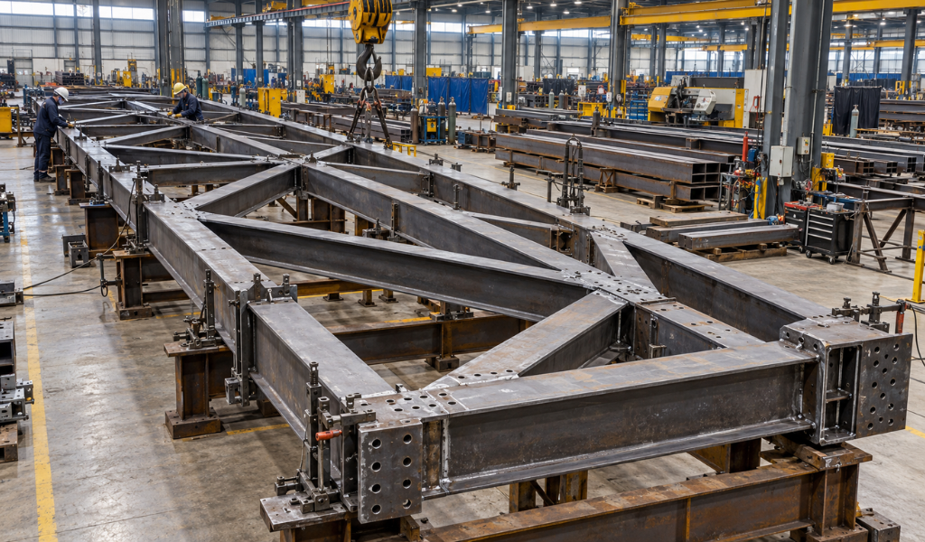 How to Select a Steel Structures Fabrication Service Provider Near Me?