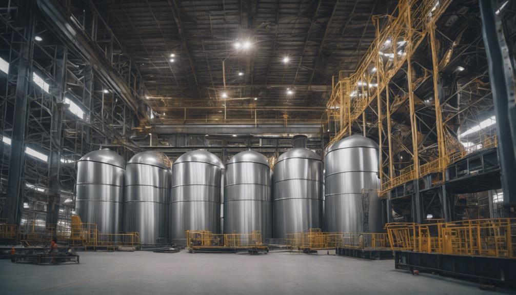 steel silos production process
