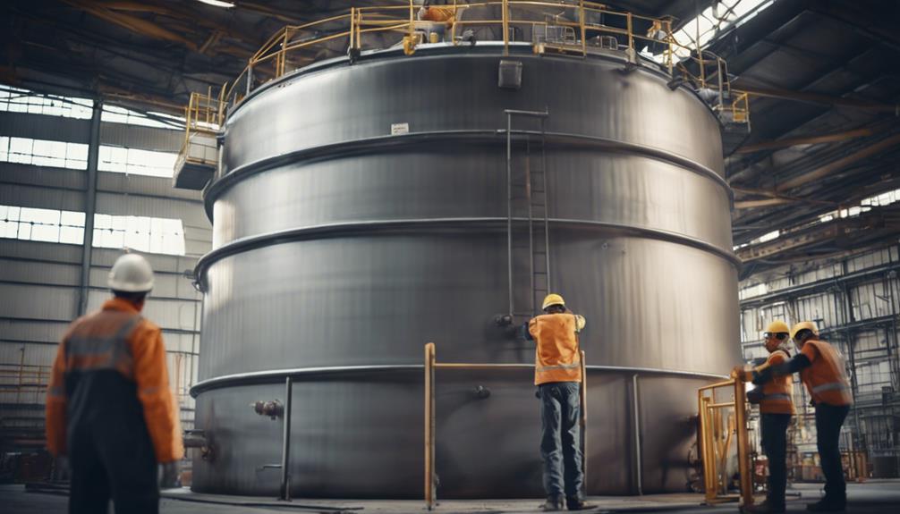 Boost Efficiency and Safety With a Steel Storage Tank for Your Industry
