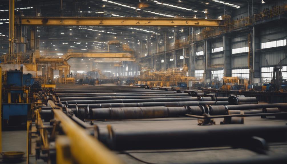 steel factory in aasia