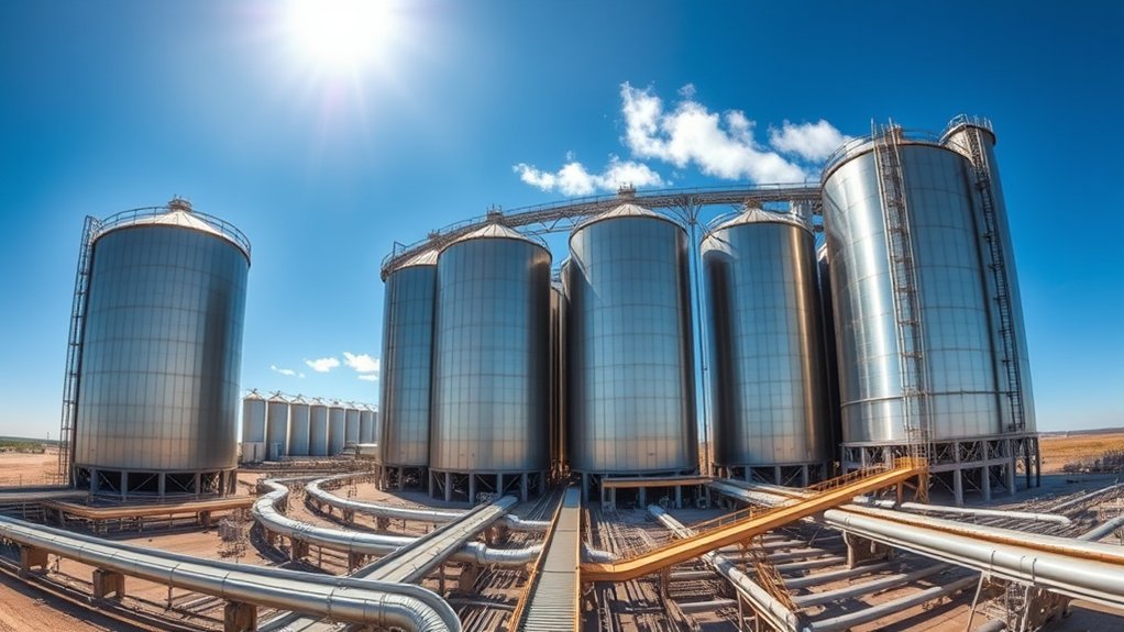 bulk storage silo applications