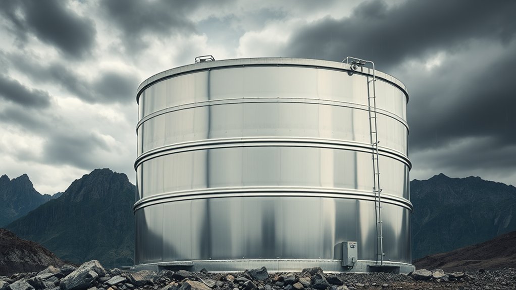 steel tanks for liquid storage