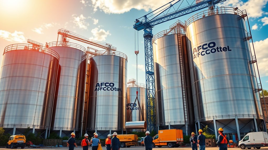 Why AFCOSteel Leads as a Trusted Steel Silo Manufacturer in the Middle East