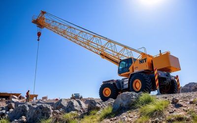 The Essential Features of Rough Terrain Cranes for Construction Projects