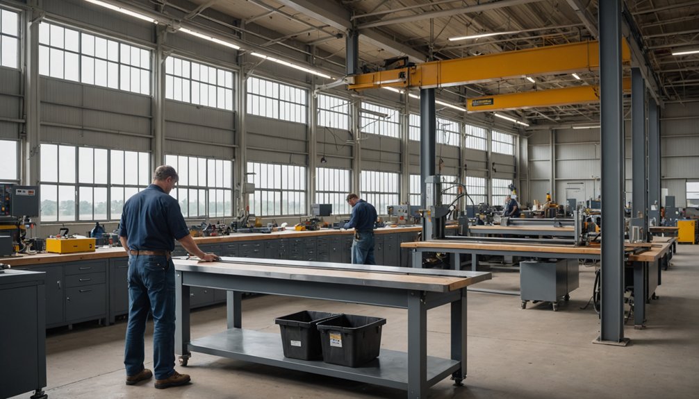 steel fabrication work