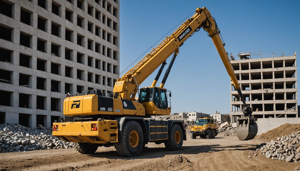 Saudi Arabia rough terrain crane