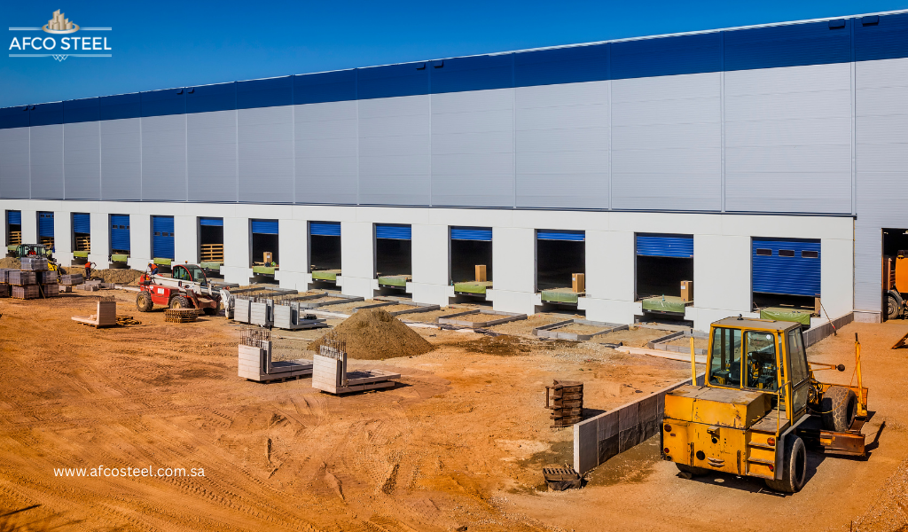 Steel vs Concrete Warehouses: What Works Best for KSA’s Climate?